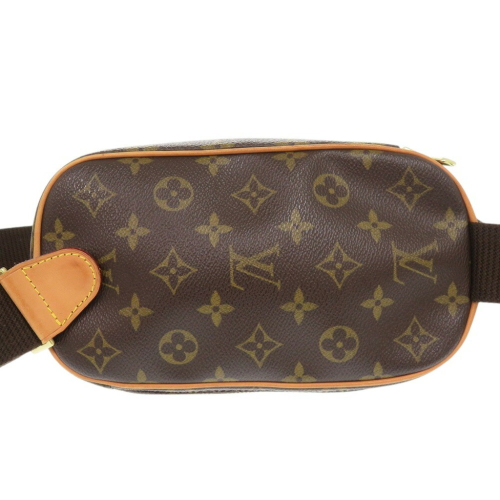 LOUIS VUITTON Authentic Brown Monogram Pochette Hobo Bag - Picture 3 of 10